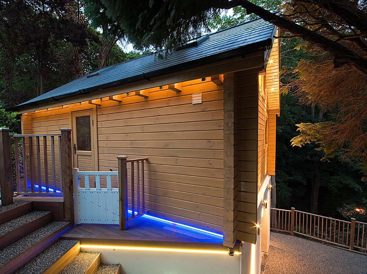 Alum Chine Log Cabin Villa Bournemouth Eksteriør billede