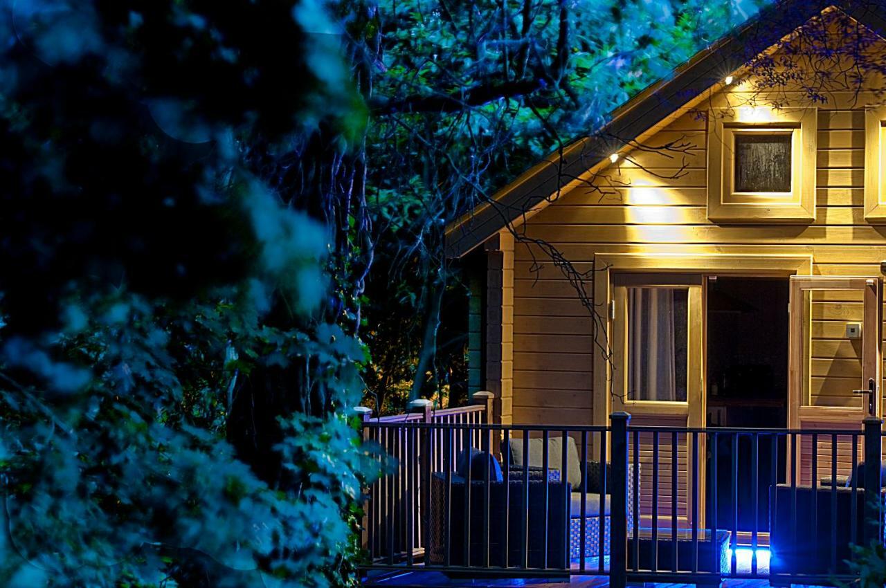 Alum Chine Log Cabin Villa Bournemouth Eksteriør billede